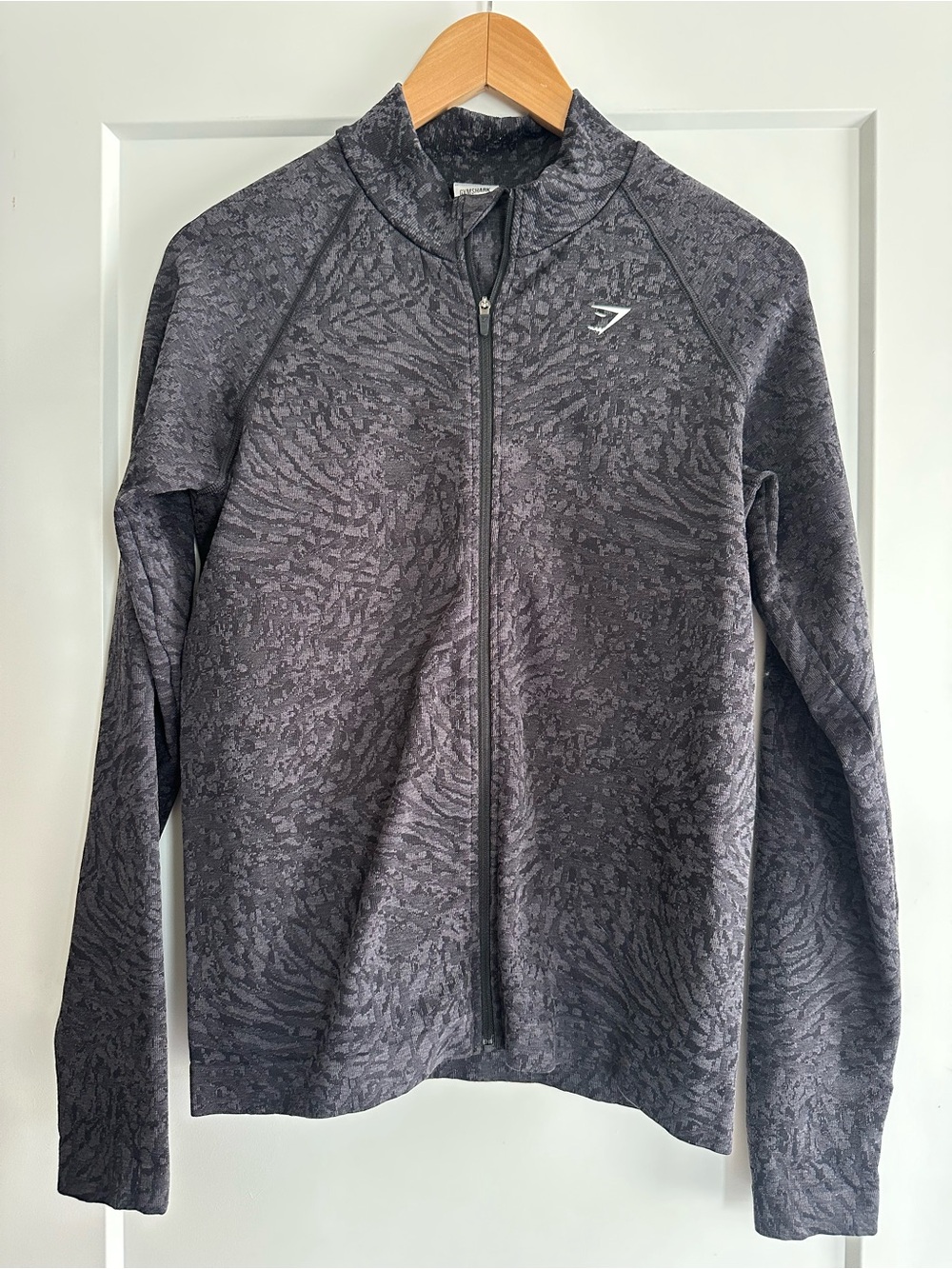 Gymshark Adapt Animal Zip Through Wild\Black